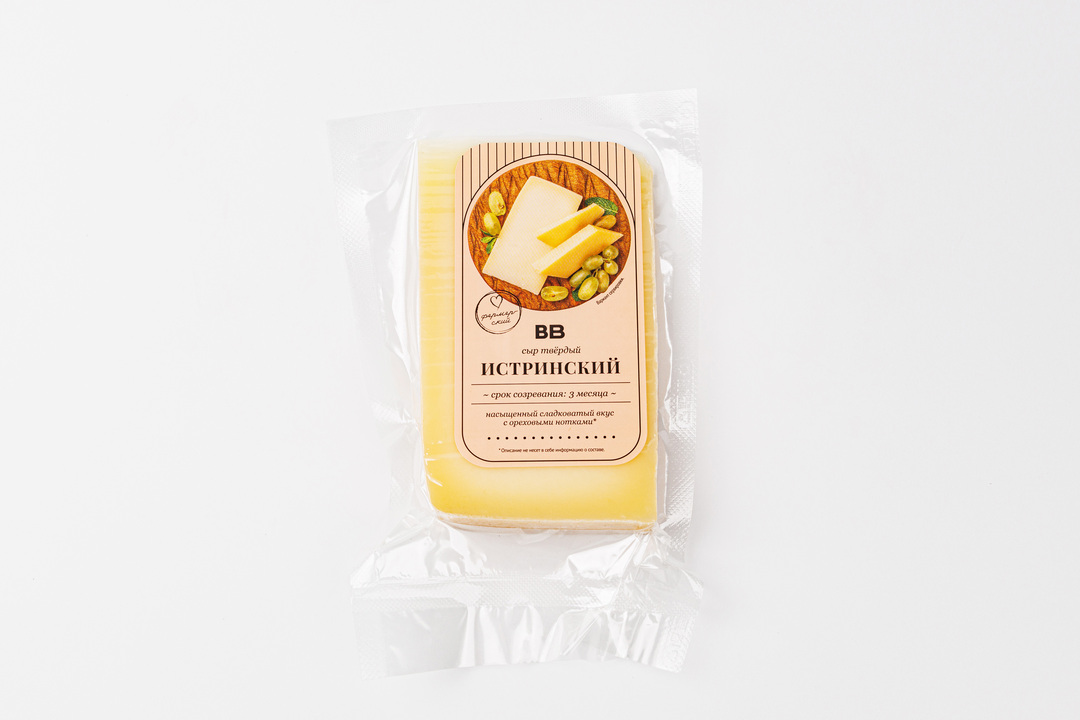 

Сыр твердый ВкусВилл истринский вес