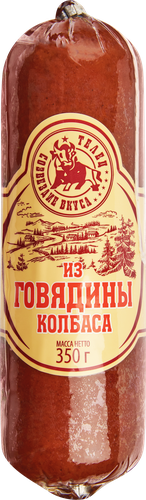 

Колбаса полукопченая Телец из говядины, 350 г