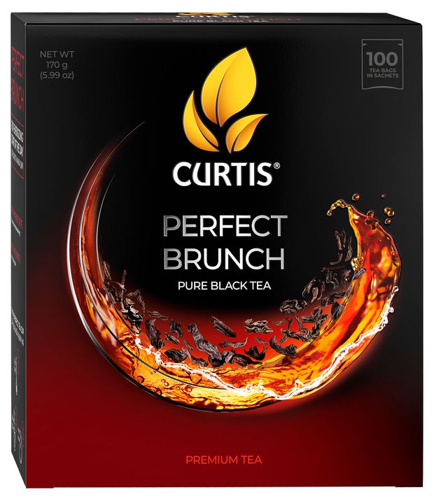 

Чай черный Curtis Perfect brunch в пакетиках, 100х1.7 г