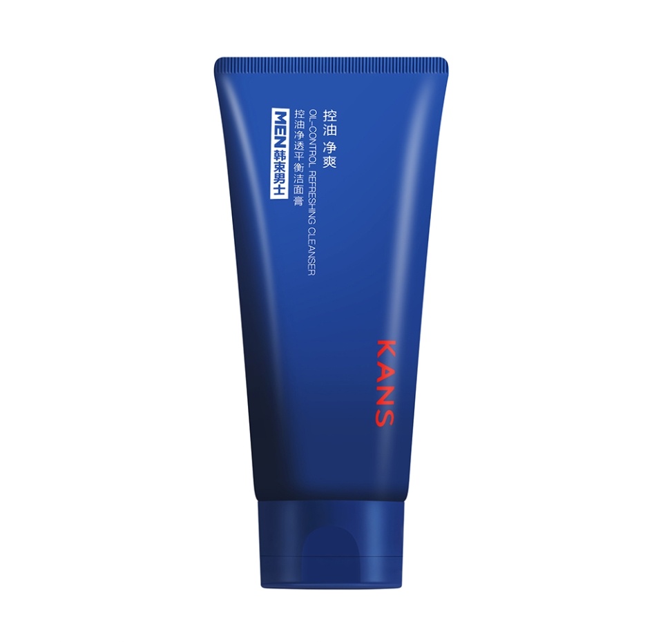 

Пенка для лица Kans Men Care Oil-control Refreshing Cleanser освежающая для контроля жирности кожи для мужчин 100 г