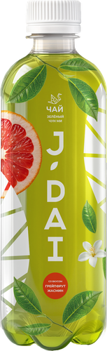 

Чай холодный зеленый J'Dai Грейпфрут-жасмин 500 мл