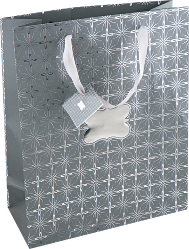 

Пакет подарочный с тиснением в ассортименте 32.7х26.4х13.6 см 1 шт