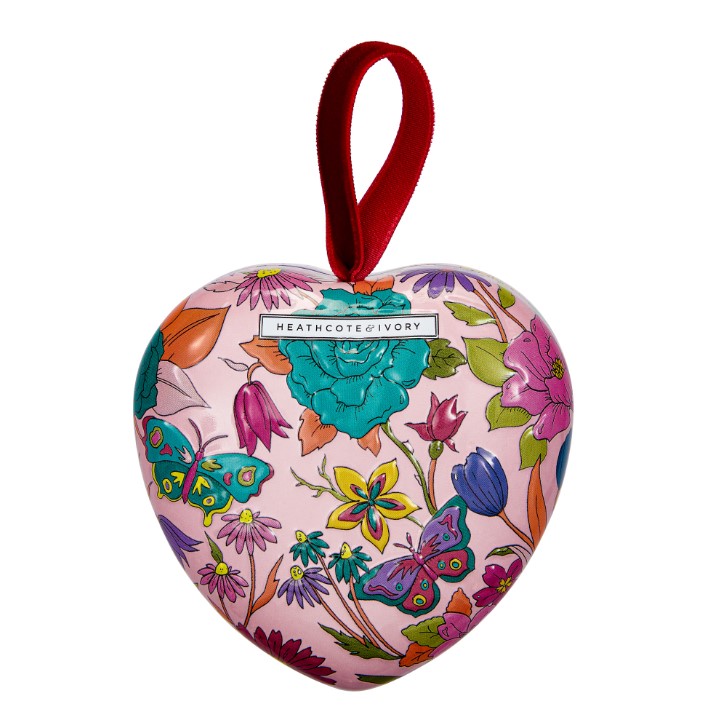 

Мыло кусковое Heathcote&Ivory Love Revival в форме сердца, в жестяной банке, 90 г