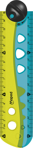

Линейка Maped Croc 15-30 см складная полупрозрачная