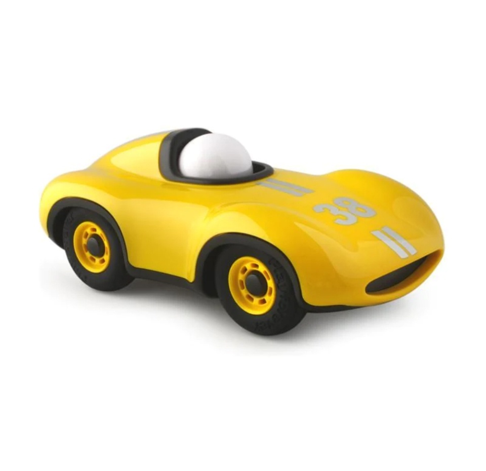 

Игрушка автомобиль Speedy Le Mans, цвет жёлтый, Playforever, 17 см, Китай