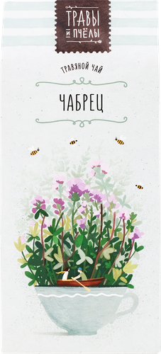 

Напиток чайный Травы и пчёлы травяной чабрец 40 г