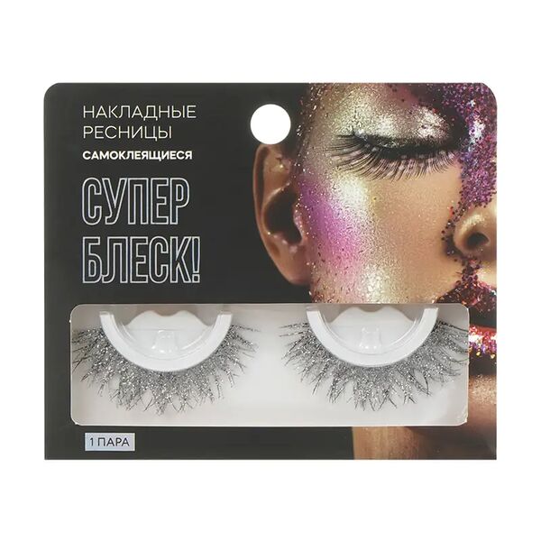 Накладные ресницы, самоклеящиеся, 1 пара, в ассортименте