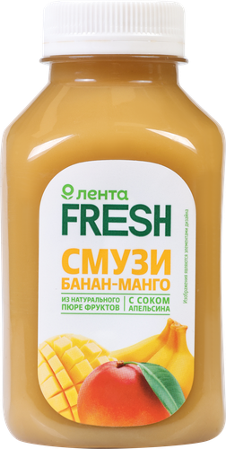 

Смузи Лента Fresh банан-манго 300 мл