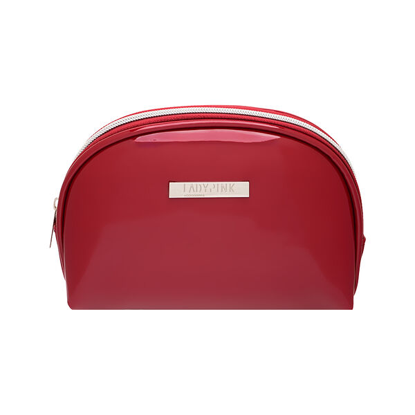 Косметичка Lady Pink Limited Color овальная бургунди