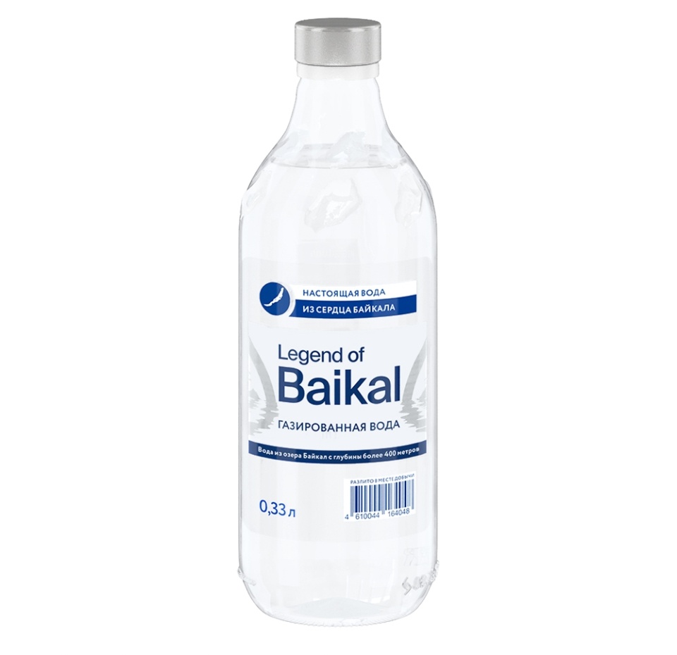 

Вода газированная Legend Of Baikal природная стекло 330 мл