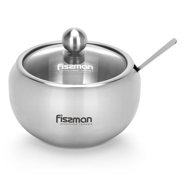 Сахарница со стеклянной крышкой 350 мл