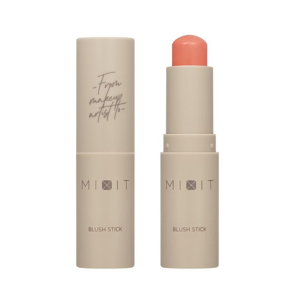 Румяна для лица в стике Mixit Blush Stick 02 Cheeky 5.2 г