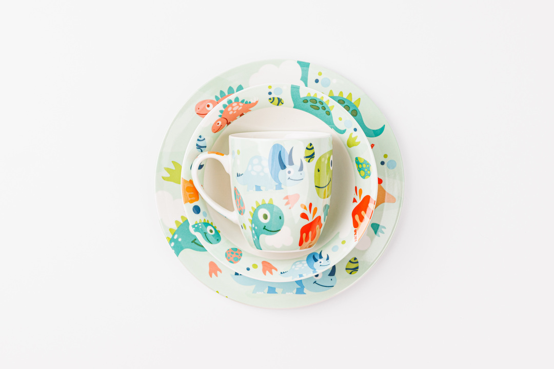 

Набор детской столовой посуды Apollo Гоша 3 пр.