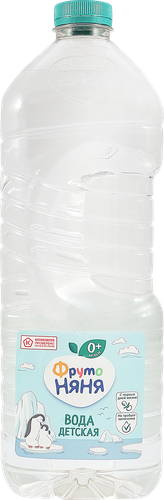

Вода ФрутоНяня питьевая для детского питания 2.5 л