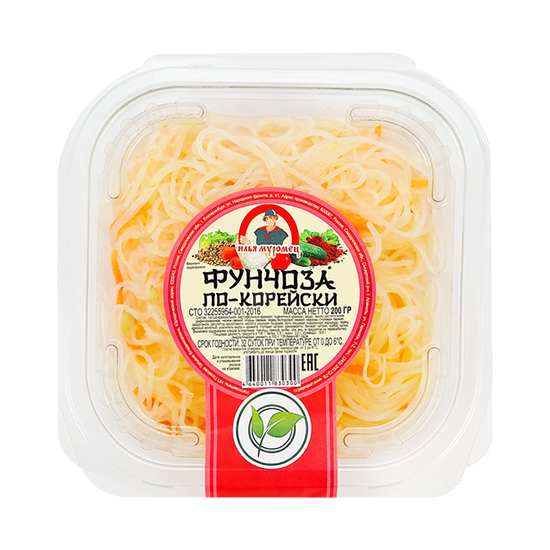

Фунчоза Илья Муромец по-корейски 200 г