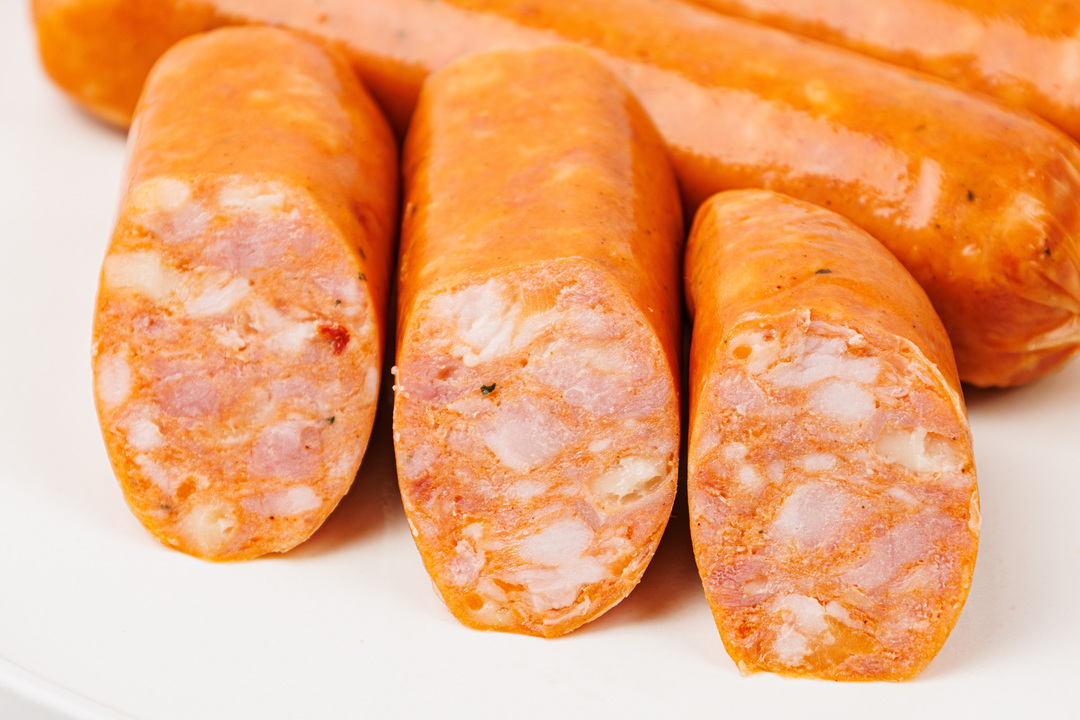 

Колбаски с пармезаном и томатами 340 г