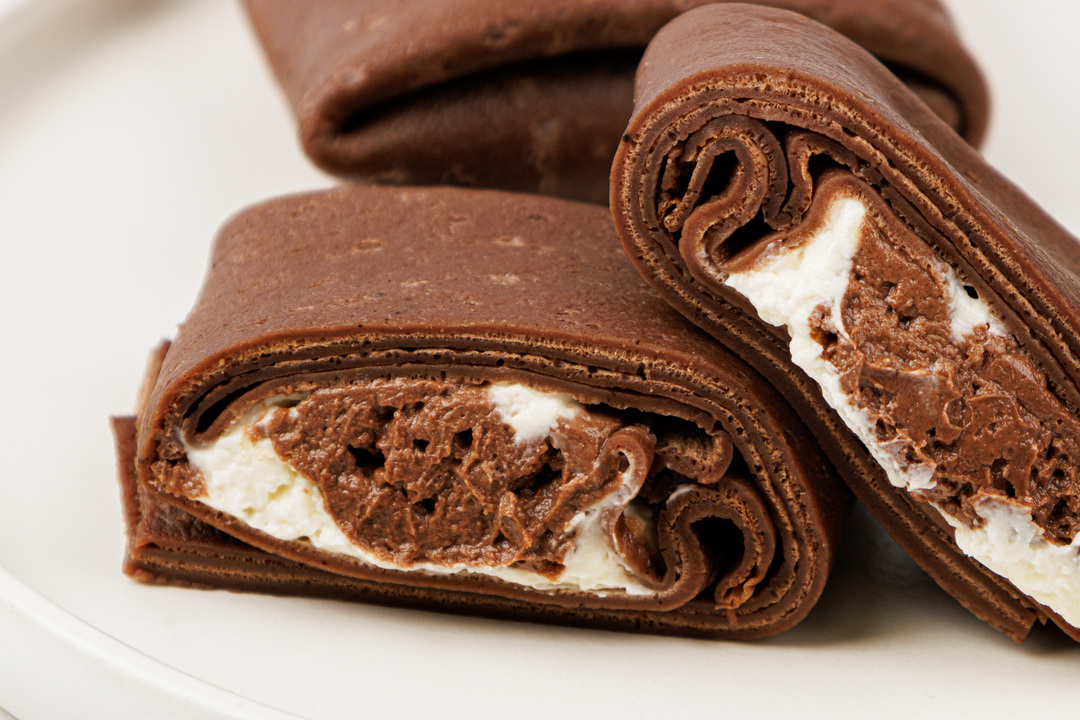 

Налистники Конвертики с сырным кремом и пралине 140 г