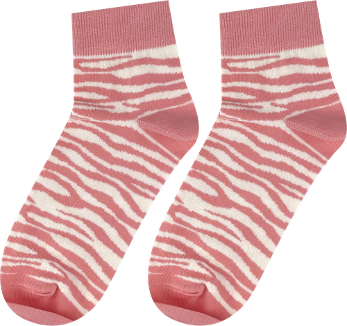 

Носки женские Inwin в виде раскраски зебра р. 23–25, цвет пудра/шампань