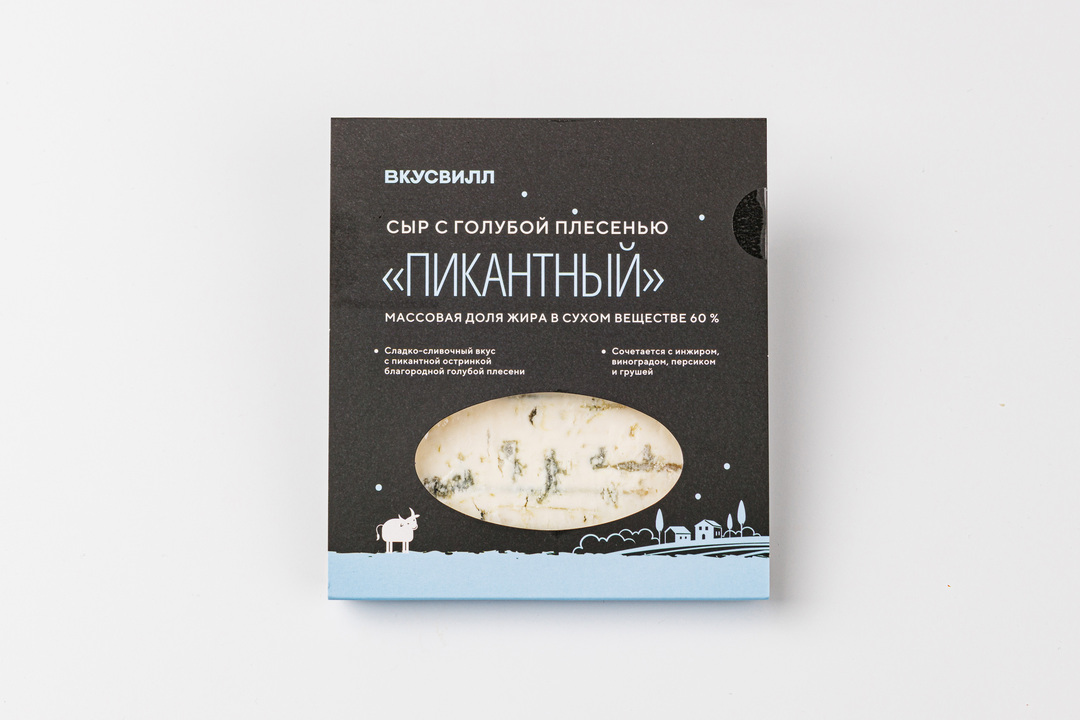 

Сыр с голубой плесенью Пикантный 100 г