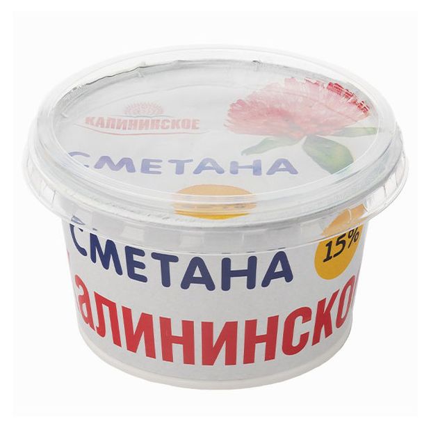 

Сметана Калининское 15%