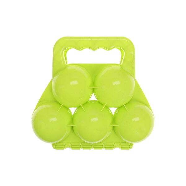 Форма для снега рыжий кот на 5 снежков 18*16.5 см ассорти сл-1555