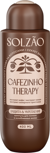 Шампунь Solzao Укрепление и защита от ломкости 400 мл
