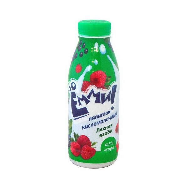 Напиток к/м ЁММИ с наполнителем лесная ягода 0.5% 430г Здравушка