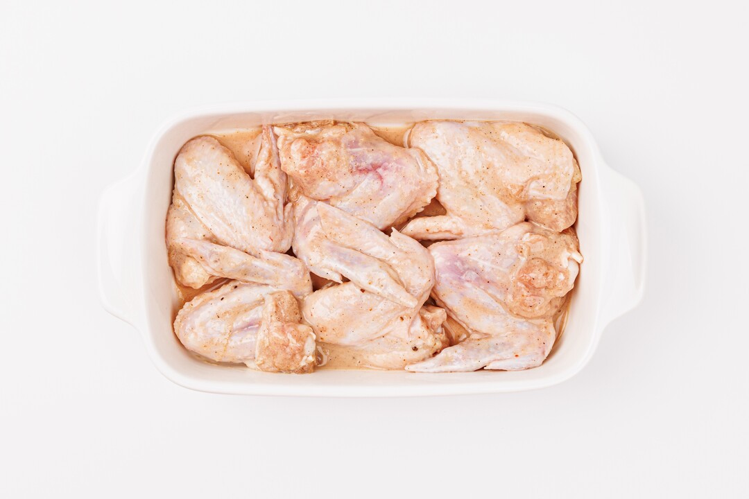 

Крылышки цыпленка-бройлера ВкусВилл в маринаде 700 г