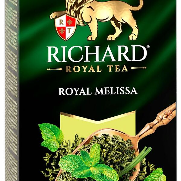 Чай зеленый Richard Royal Melissa Мелисса, мята и лемонграсс 25 пакетиков 37.5 г