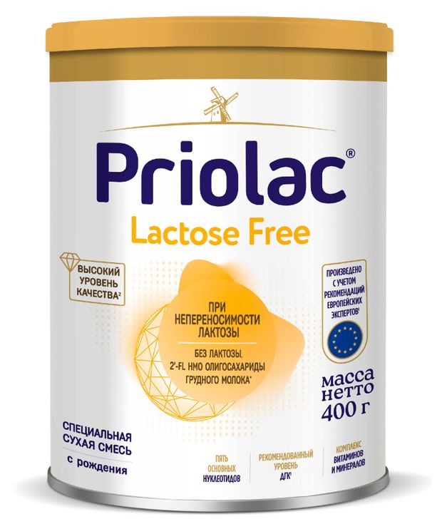 

Смесь Priolac безлактозная 400 г