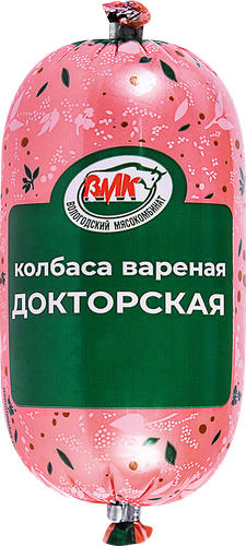 

Колбаса вареная Вологодский мясокомбинат Докторская 350 г