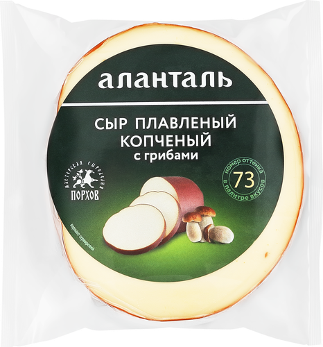 

Сыр копченый Аланталь плавленый с грибами №73 40% 240 г