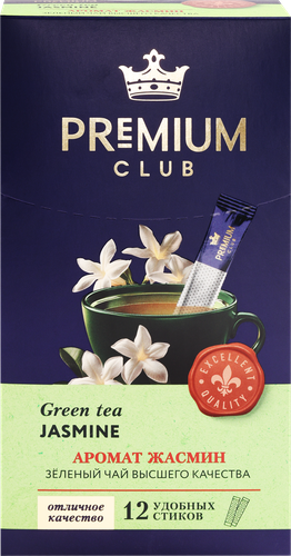 

Чай зеленый Premium Club с жасмином 12 шт 24 г