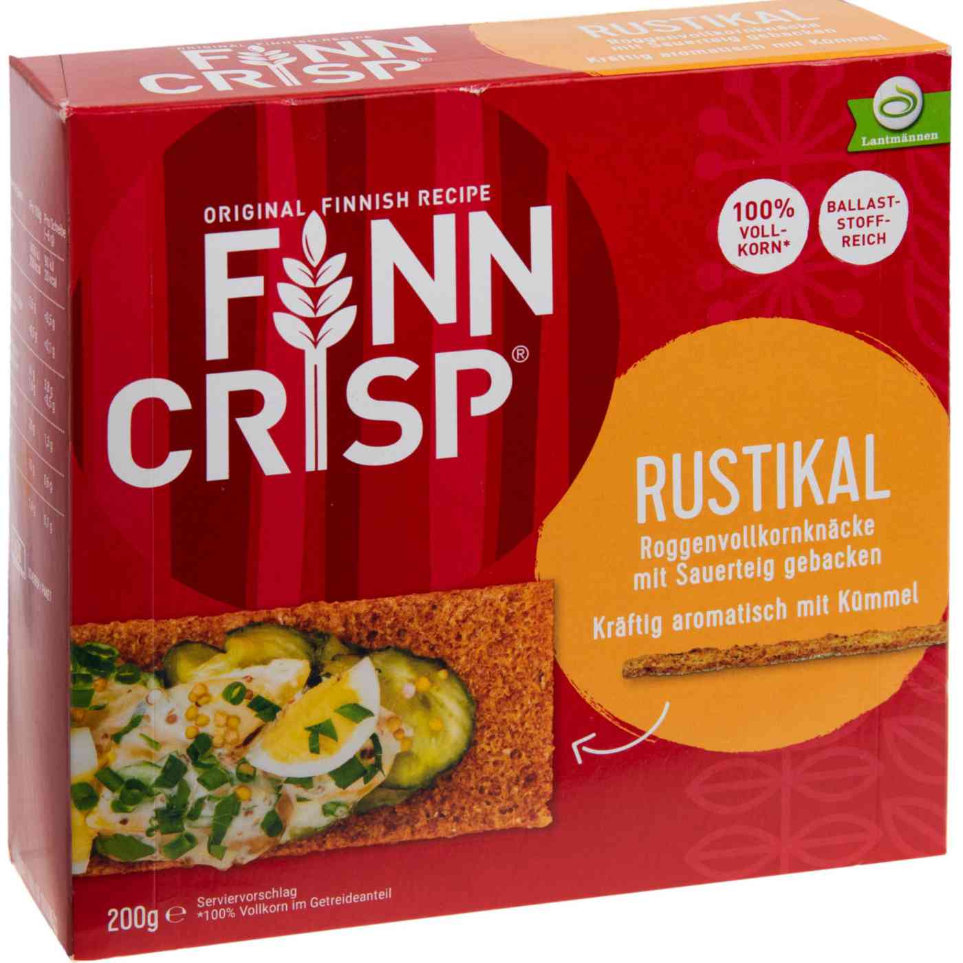 

Хлебцы ржаные Finn Crisp с тмином 200 г