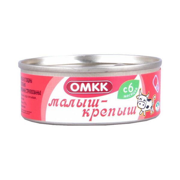 Консерва мясная ОМКК Малыш-крепыш 100г ж/б ДП