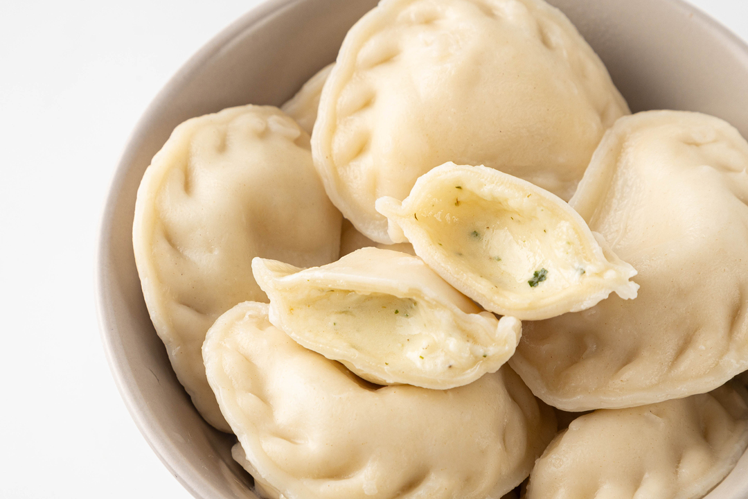 

Вареники ВкусВилл Четыре сыра продукт замороженный, вес