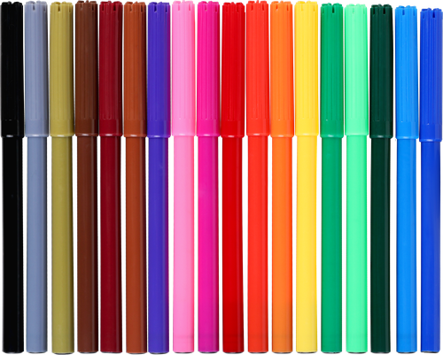 

Фломастеры КРОК&ДИЛЛИ 18 цветов, 91г