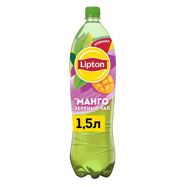Холодный чай Lipton Зеленый Манго 1,5 л