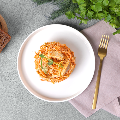 

Закуска Лента Fresh Курица по-корейски вес