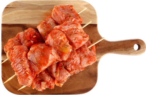 

Шашлык из филе грудки индейки с томатами и прованскими травами охлажденный до 1.0 кг