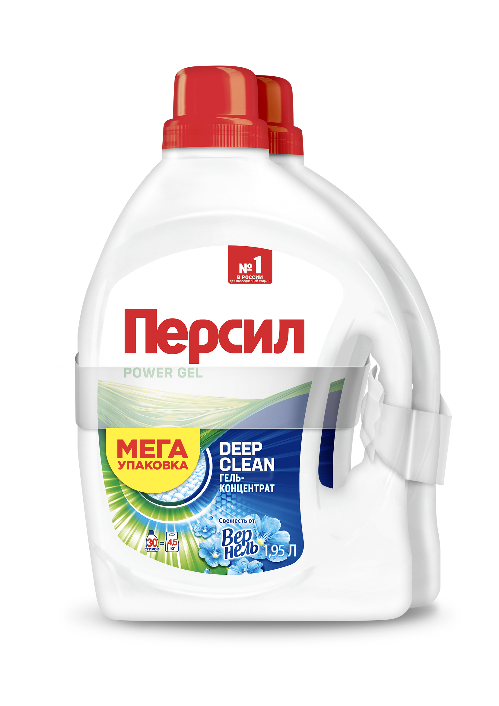 

Гель для стирки Персил Свежесть от Vernel 1.95 л x 2 шт.