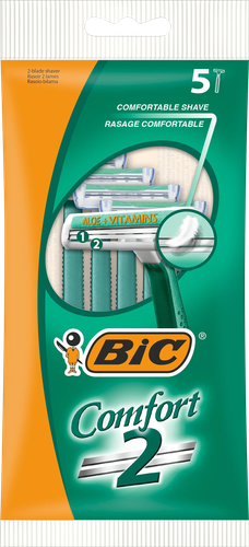

Бритвенный станок одноразовый Bic Comfort 2 лезвия 5 шт.