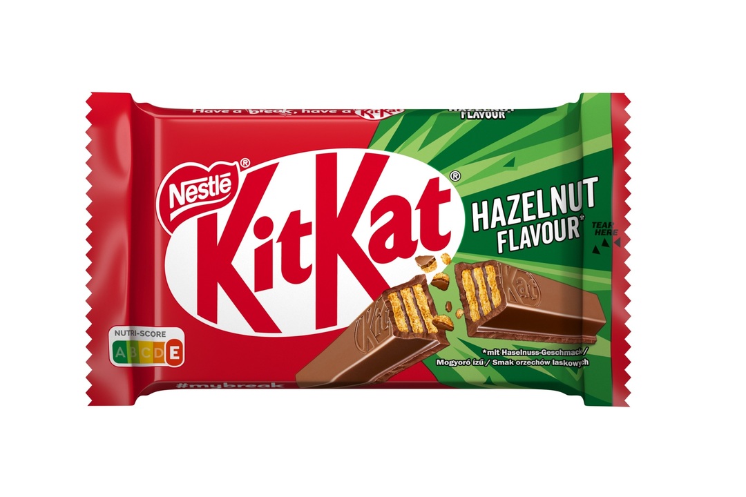 

Шоколад KitKat молочный с хрустящей вафлей и со вкусом фундука 41.5 г