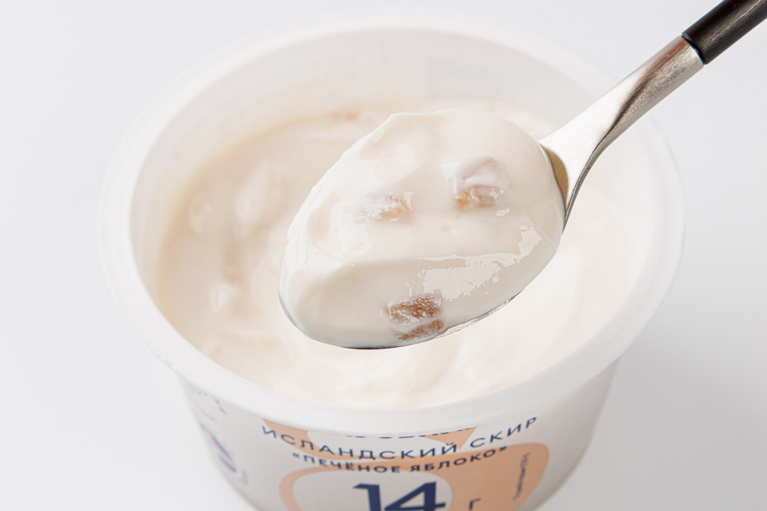 

Исландский скир ВкусВилл Печеное яблоко 1,2% 150 г