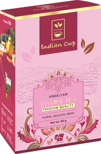 

Чай зеленый Indian Cup Гималайский жасминовый 80 г