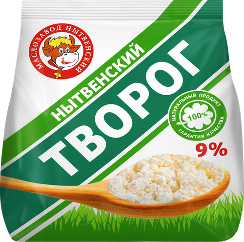 

Творог Маслозавод Нытвенский 9% 175 г