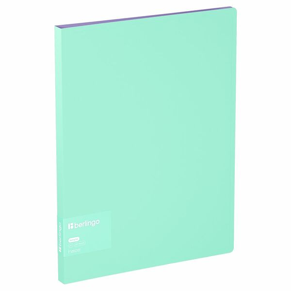 Папка А4 Berlingo с пружиной скоросшиватель 600 мкм 1 шт в ассортименте
