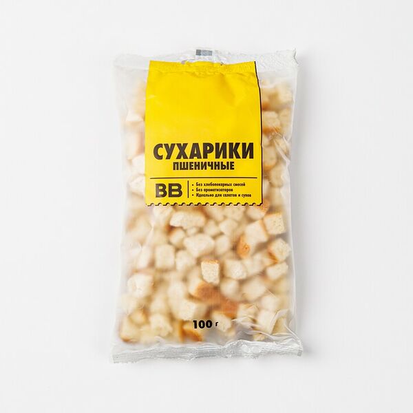 Сухарики пшеничные ВкусВилл 100 г