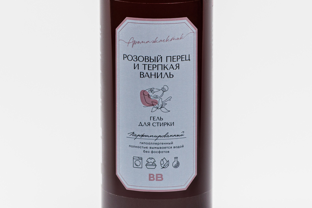 

Гель для стирки ВкусВилл парфюмированный Розовый перец и терпкая ваниль 1 л