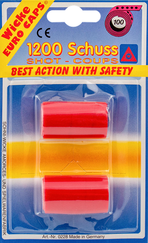 Игрушка SOHNI-WICKE Пистоны 100 зарядные